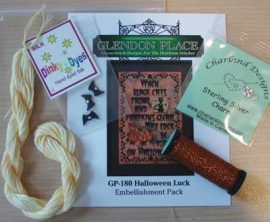 Halloween Luck Specialty Fiber and Embellishment Pack