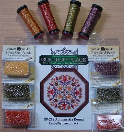 Embellishment Pack now contains 2 - 11m spools of Golden Olive, instead of 1 - 15m spool.